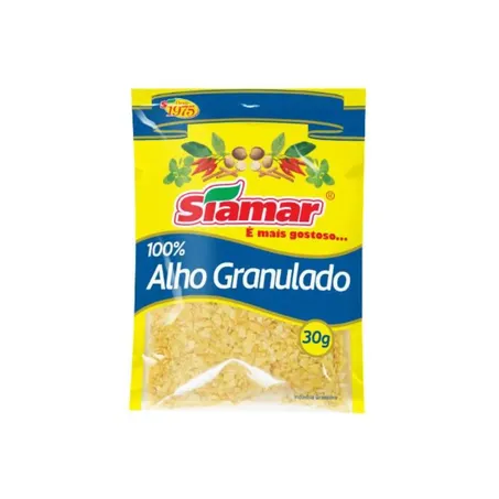 Alho granulado siamar 30g