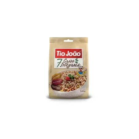 Tio João Arroz 7 Grãos Integrais 500G Com Quinoa