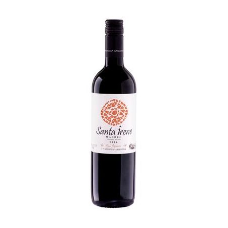Vinho Argentino Tinto Seco Orgânico Santa Irene Malbec Mendoza Garrafa 750ML