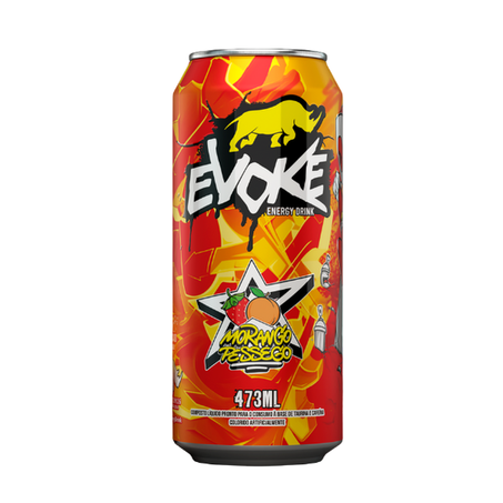 BEBIDA ENERGÉTICA EVOKE MORANCO COM PÊSSEGO 473ML