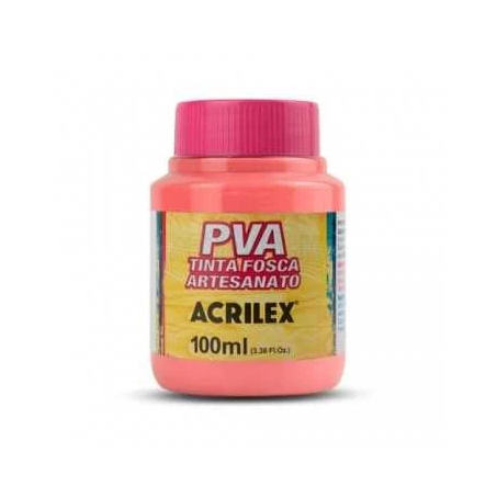 Tinta Pva Acrilex 100ml Rosa Cha