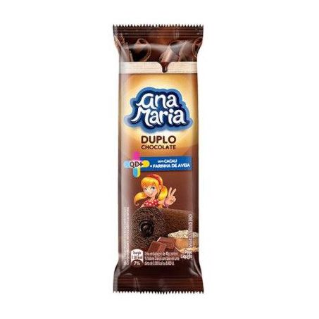 Bolo Ana Maria Qd+ Duplo Chocolate Pacote 35g 
 