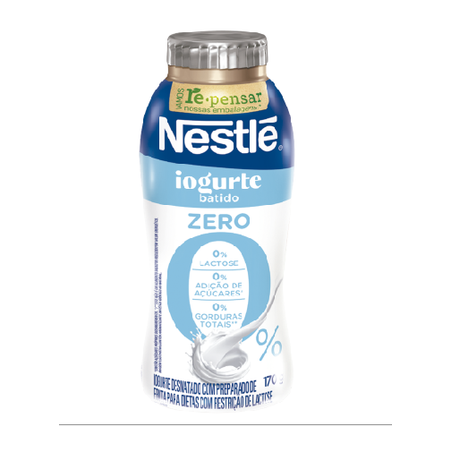 Iogurte Líquido Nestle Zero Batido 170g