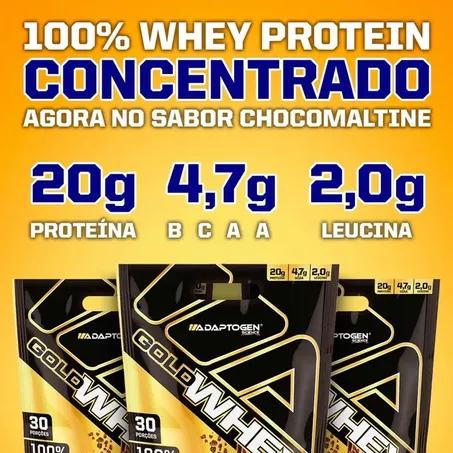 Gold Whey Chocomaltine Adaptogen 900g 360-5