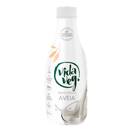 Leite Vegetal Vida Veg Fresco Aveia 700g