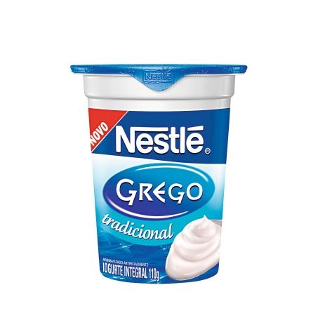 NESTLE IOGURTE INTEGRAL GREGO SEM ACUCAR 110 G    