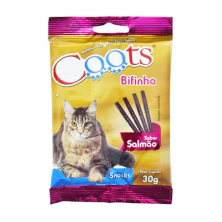 BIFINHOS CAATS SNACKS CARNE 30G