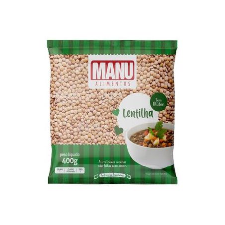 Lentilha manu 400g