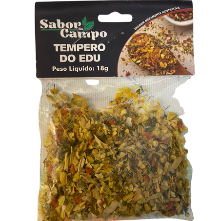 Tempero sabor do campo 18g do edu
