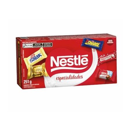 Bombom nestle especialidades cx 220g