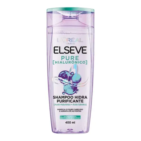 SHAMPOO ELSEVE HIALURONICO PURE LOREAL PARIS 400ML