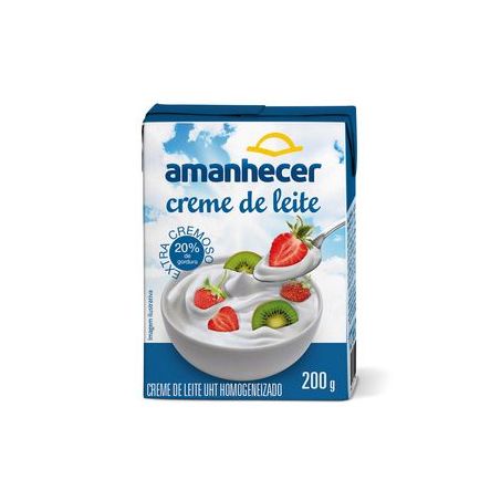 Creme leite amanhecer tp 200g