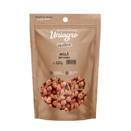 AVELA S/CASCA POUCH UNIAGRO 120G