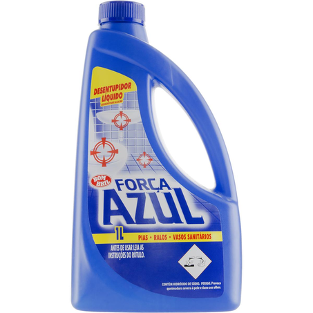 Desentupidor Força Azul 1 Litro