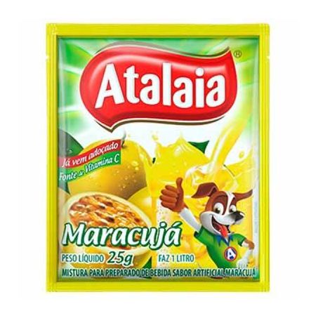 REFRESCO EM PO ATALAIA 25G MARACUJA