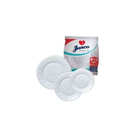 Prato Descartavel 15cm Junco Azul C/10 ###