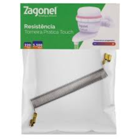 Resistencia zagonel torneira pratica touch 220v 5500w