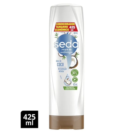 CONDICIONADOR SEDA RESTAURAÇÃO COCO 425ML