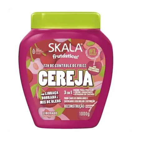 Creme Tratamento Skala Cereja Pote 1kg 
 