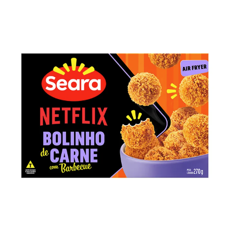 BOLINHO CARNE SEARA 270G BARBECUE