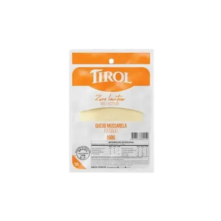 Queijo Mussarela Tirol Fat Sem/lac 150G