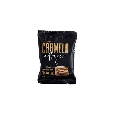 Alfajor doce leite carmela 50g