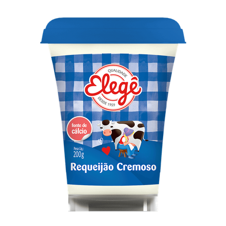 Requeijão elegê tradicional 200g