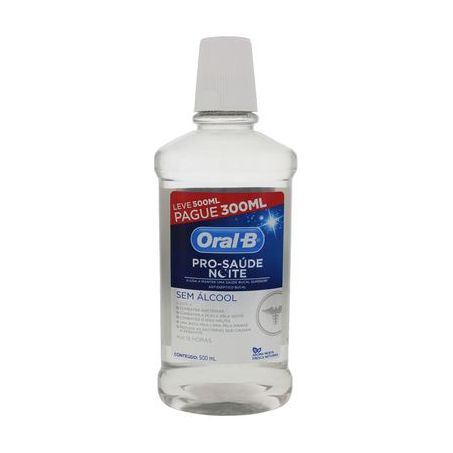 Antisséptico bucal noite oral-b 500ml
