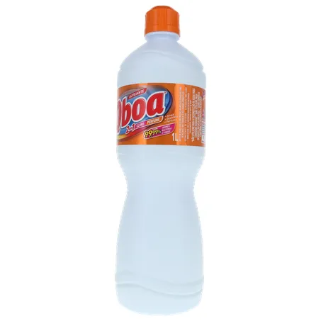Alvejante Uso Geral Qboa com Cloro Floral Frasco 1lt 360-4