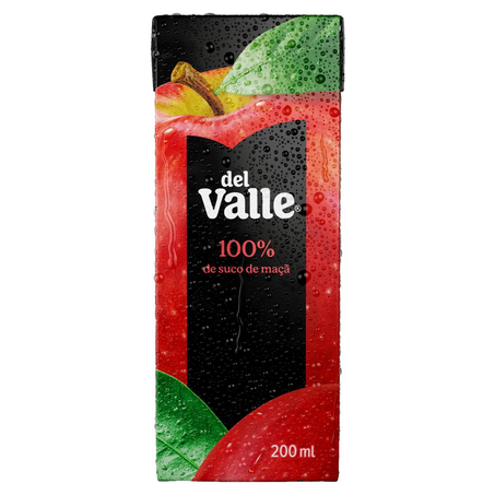 Suco Del Valle 200ml - 100% Maçã - TP