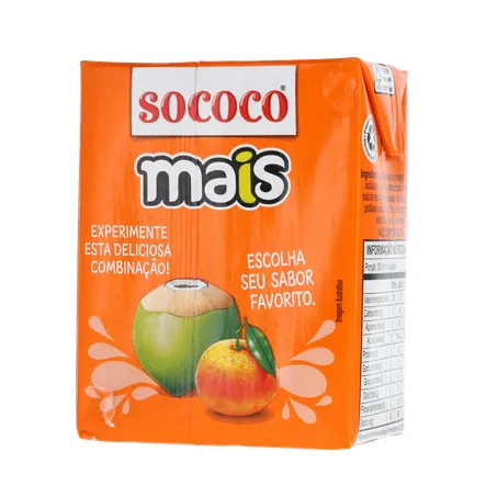 Água De Coco SococoTangerina 200ml 360-20