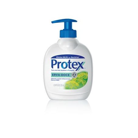 Sabonete Líquido Para As Mãos Protex Erva Doce 250ML