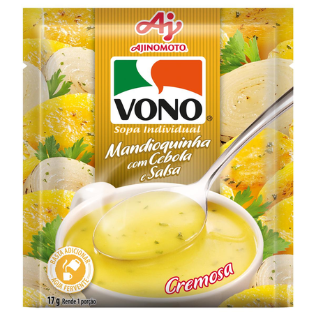 Sopa Vono 17g - Mandioquinha com Cebola e Salsa