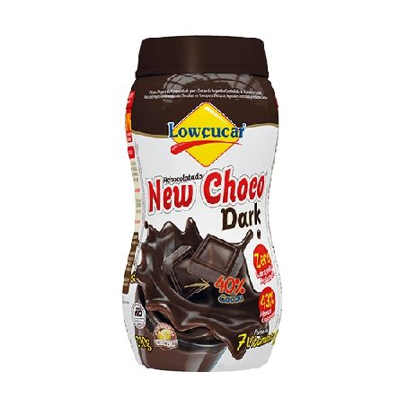 Achocolatado Em Pó Lowçucar New Choco Zero Lactose Zero Açúcar