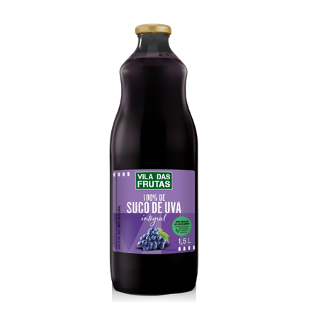 SUCO DE UVA VILA DAS FRUTAS 1.5L INTEGRAL