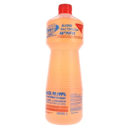 Alcool líquido quimidrol perfumado 46º canela pet 1l 360-1