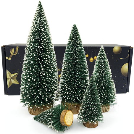 Mini pinheiro de natal de mesa 15cm x 7cm
