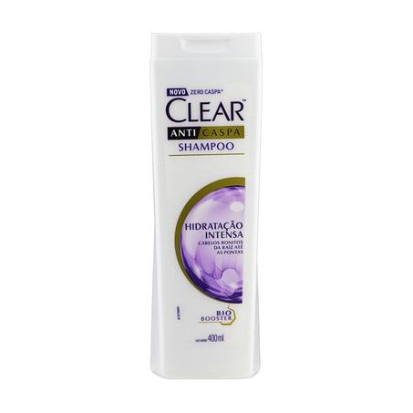 Shampoo Anticaspa Clear Women Hidratação Intensa 400ML