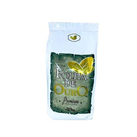 Erva-mate premium folha de ouro 1kg