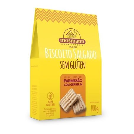 Biscoito Mosmann S/g 100gr Gergelim