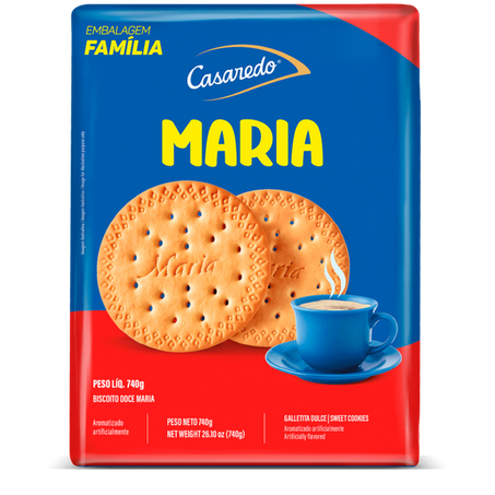 Biscoito casaredo 740g maria