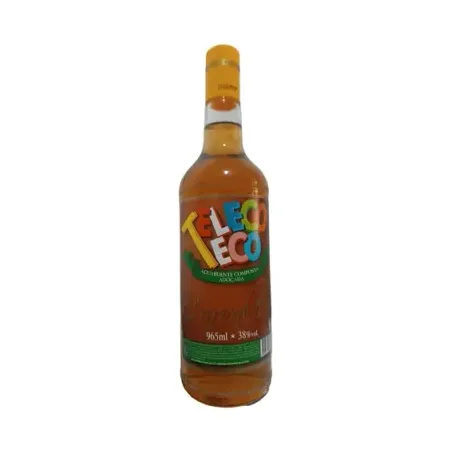 Cachaça Teleco Teco 965ml Carvalho