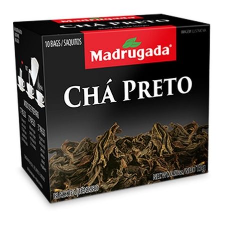 CHÁ PRETO MADRUGADA SAQUINHO 10UN