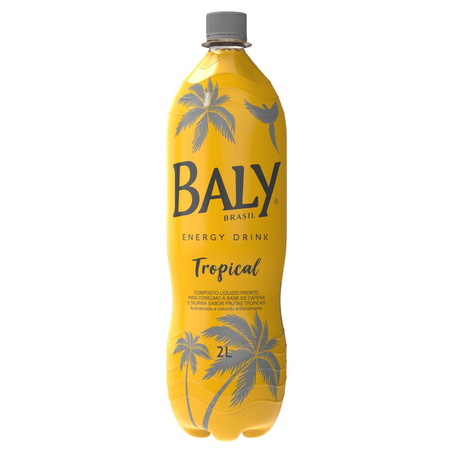 Bebida Energética Baly 2 Litros - Tropical - Pet