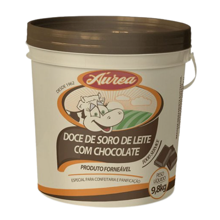 Doce de leite aurea com chocolate 9.8kg