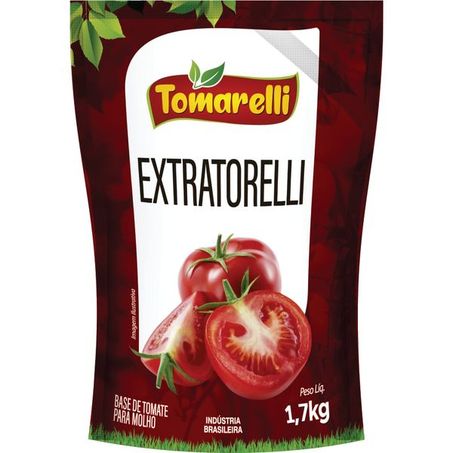 Extrato de tomate Tomarelli 1,7kg