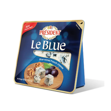 QUEIJO PRESIDENT 100G AZUL LE BLUE