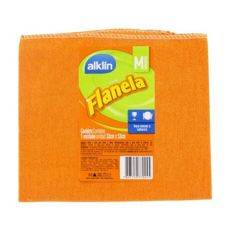 PANO LIMPEZA ALKLIN FLANELA 33X53 G