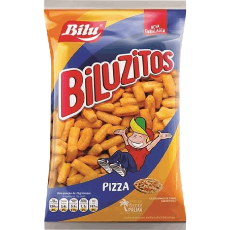 SALGADINHO BILUZITOS PIZZA 170G