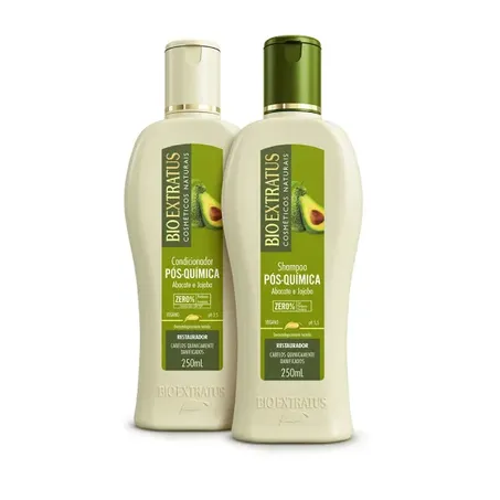 Kit Bio Extratus Shampoo 250ml  Cond 250ml Pos Quimica